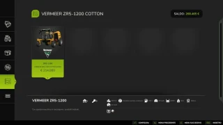 Vermeer ZR5-1200 Cotton