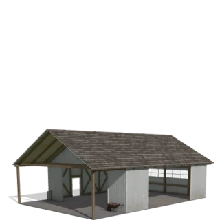 Wooden Open Barn