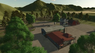 4×4 KM Prefab/Template Map Green Peak