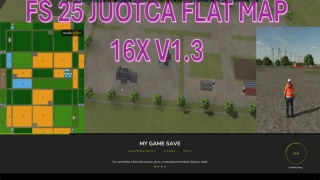 AutoDrive of Juotca Flat Map16X