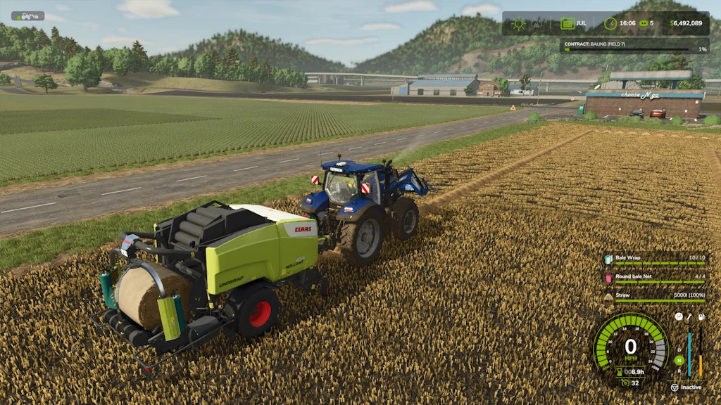 CLAAS ROLLANT 455 UNIWRAP Speedy