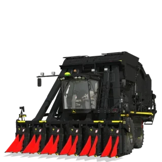 CP690 Cotton Harvester Black