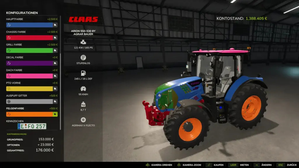 Claas Arion 500