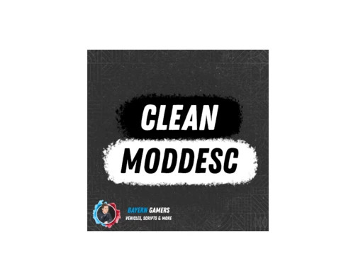 Cleaned up ModDesc