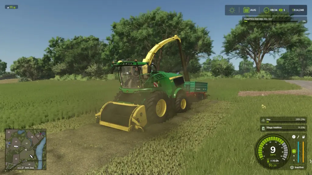 Extended Forage Harvester Pickup