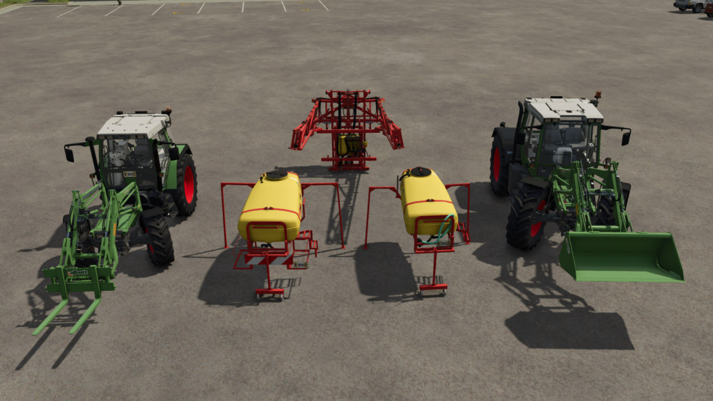 Fendt implement carrier Pack