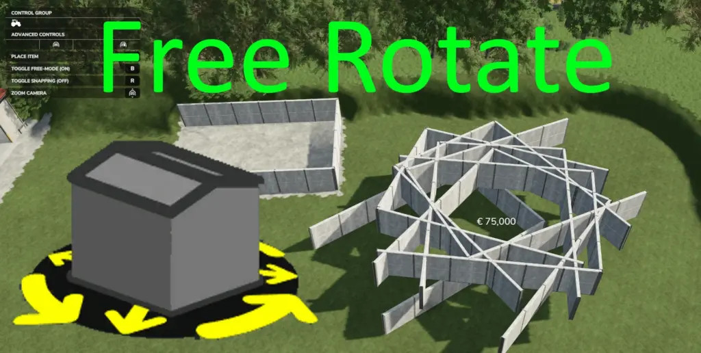 Freely Rotate Placeables