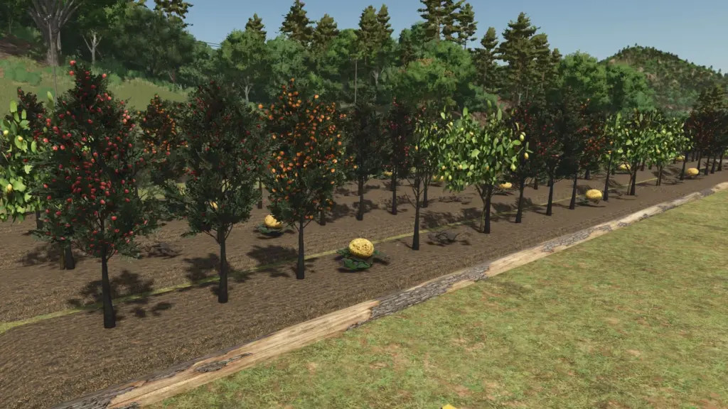 Fruit orchards