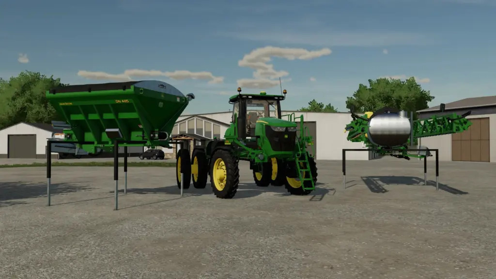 John Deere 4045R Spreader/Sprayer