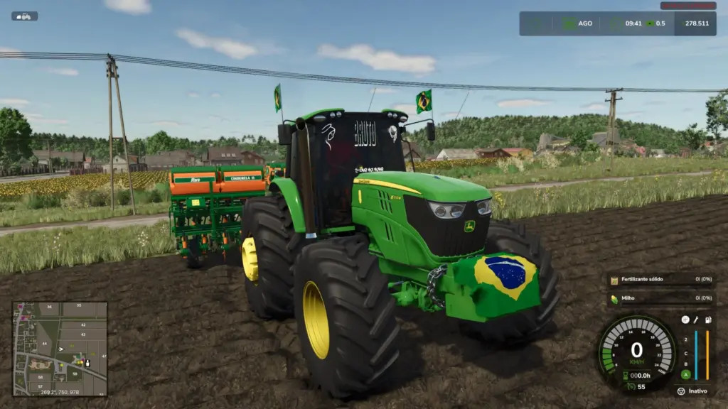 John Deere 6M Series BR