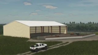 Large Metal Frame Shed