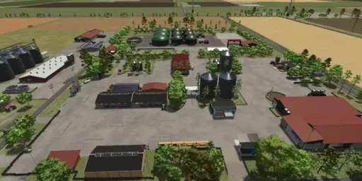 NF Marsch 4 Fach Mega Farm Savegame