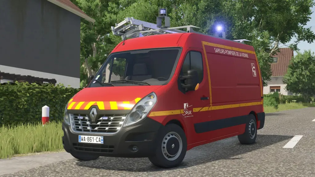 Renault Master III (VTU firefighters)