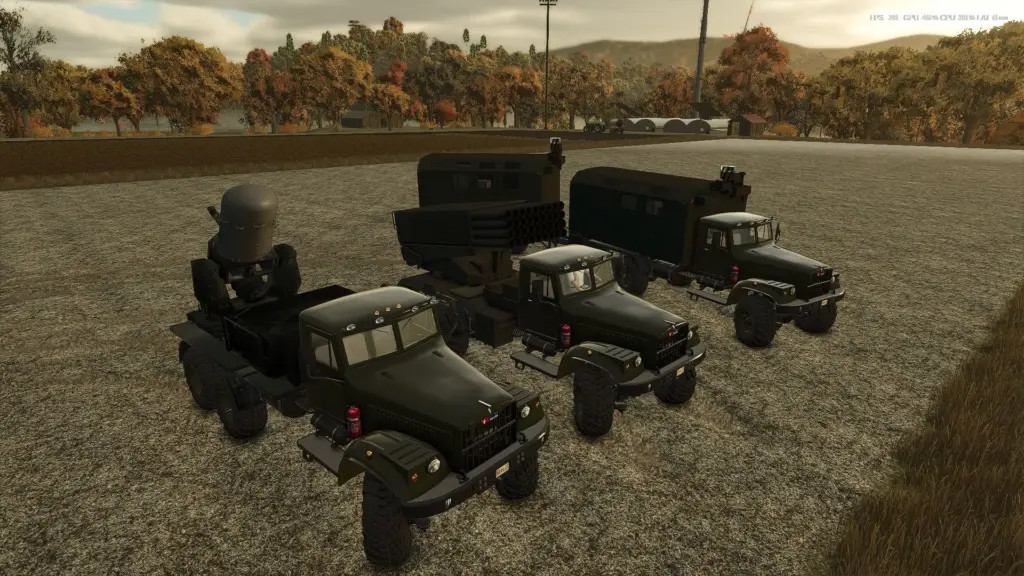 Russian military pack Kraz