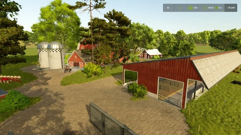 Savegame small american farm in Rivenberg Springs