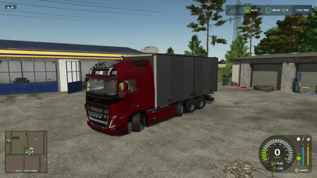 Volvo FH16 for swap body