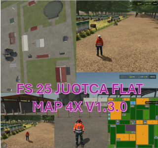 FS25 Juotca Flat Map 4X