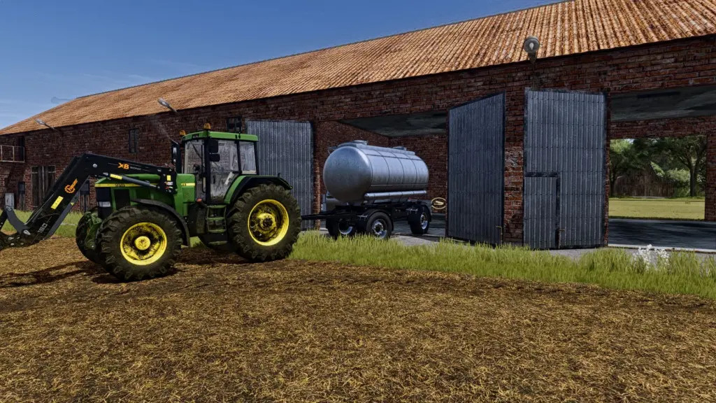 Garage with dairy