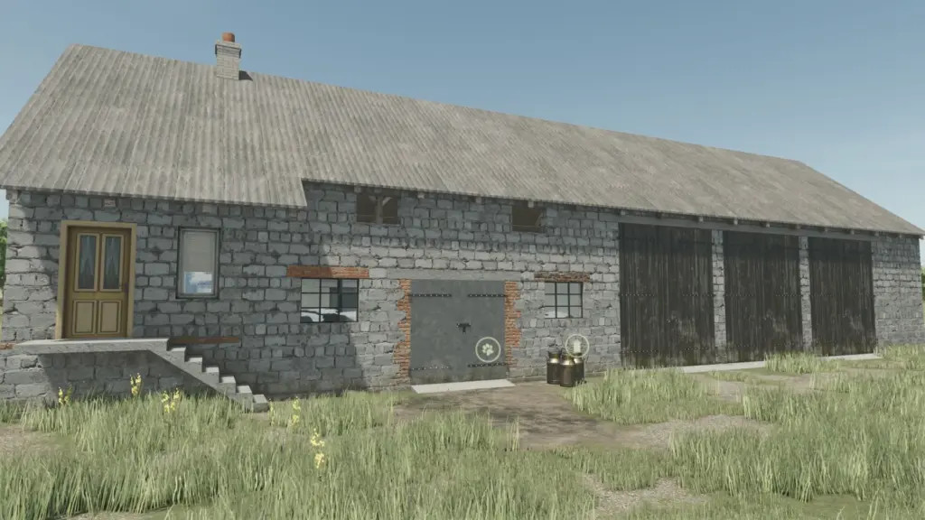 Barn With Cowshed