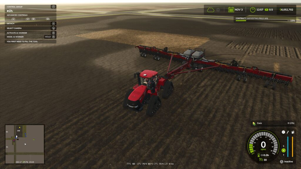 Case FastRiser 6161 Planter