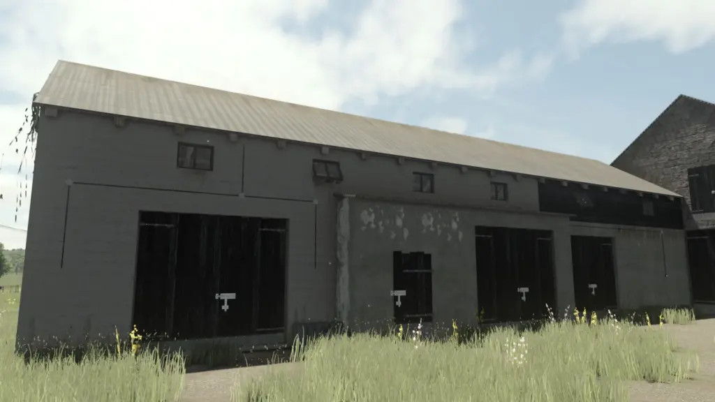 Cow Barn With Garages