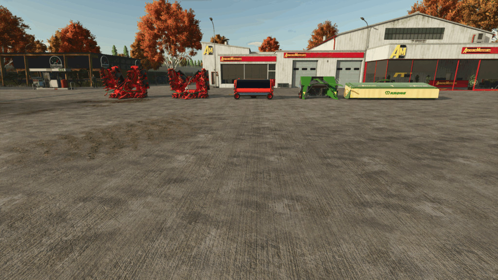 Cutting unit pack for forage harvesters