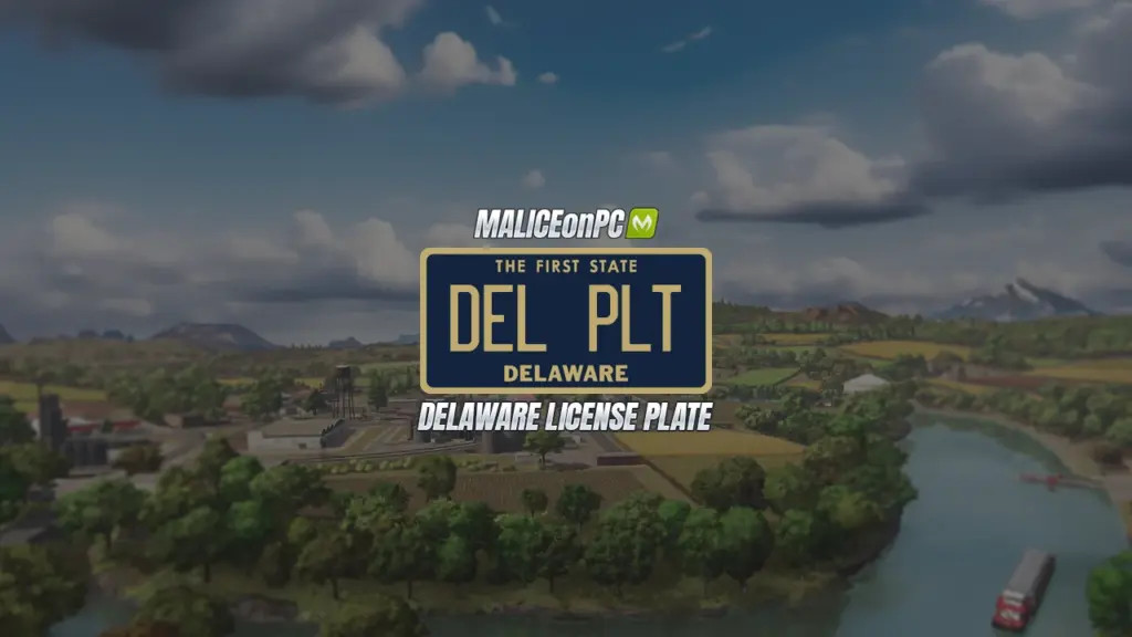 Delaware License Plate