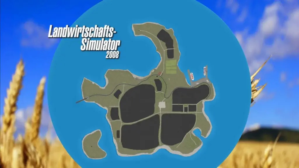 Farming Simulator 2008 Map