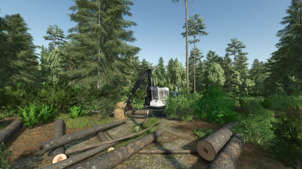 Forest machine