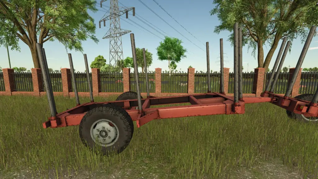 IMT wood trailer