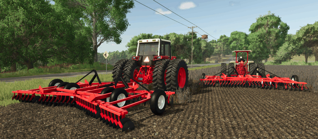 International Harvester 20ft 490 disk