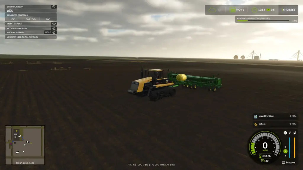 John Deere 455 Drill