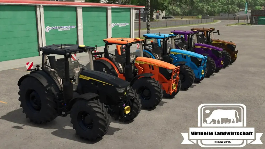 John Deere 6R Series with color selection