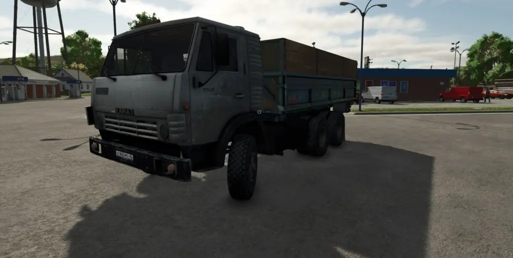 KamAZ 5320 and gkb 8551