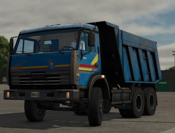 KamAZ 65115 Blue