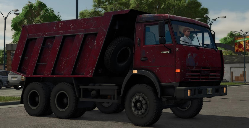 KamAZ 65115 Red