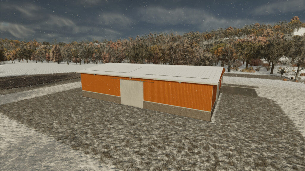 Large Machine And Implement Shed