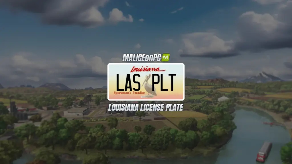 Louisiana License Plate