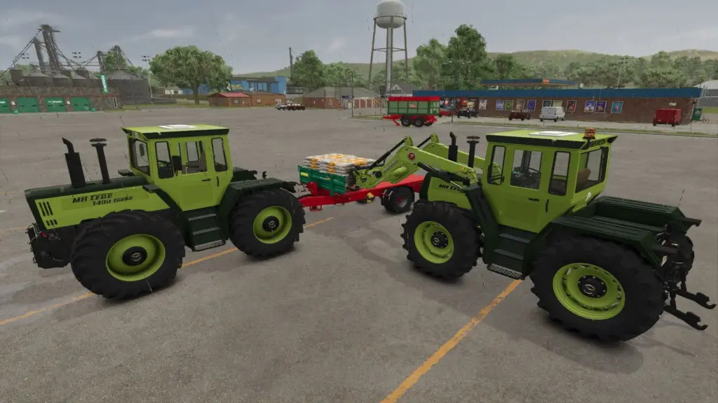 MB Trac Knickhaube
