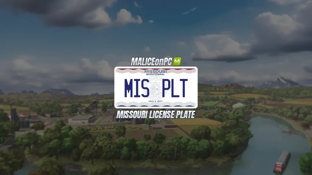 Missouri License Plate