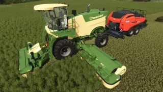 Mower And Wrapper With Hitch