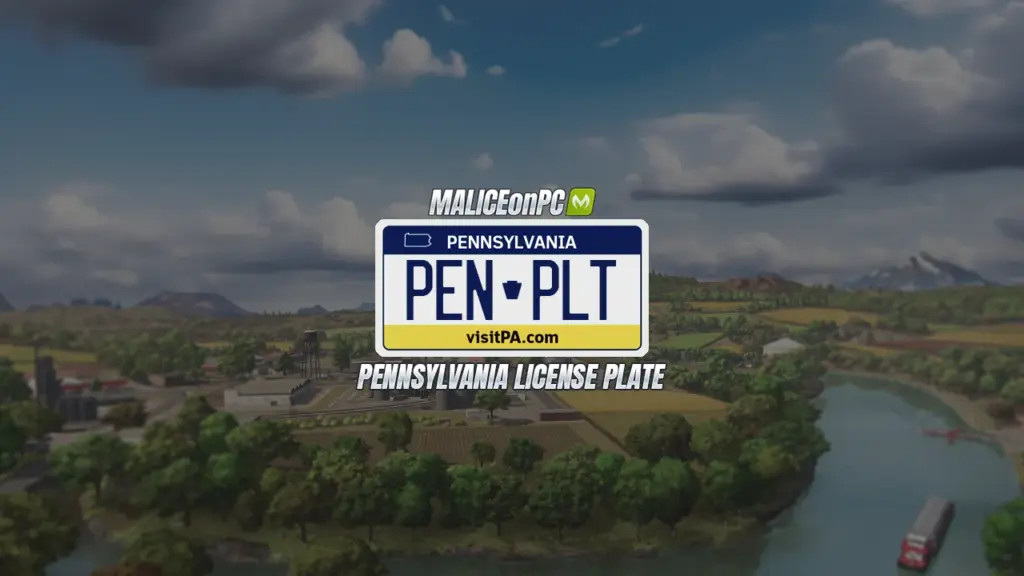 Pennsylvania License Plate