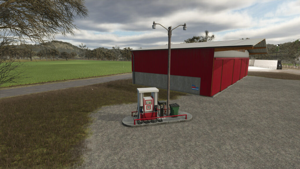 Placeable Gas Station