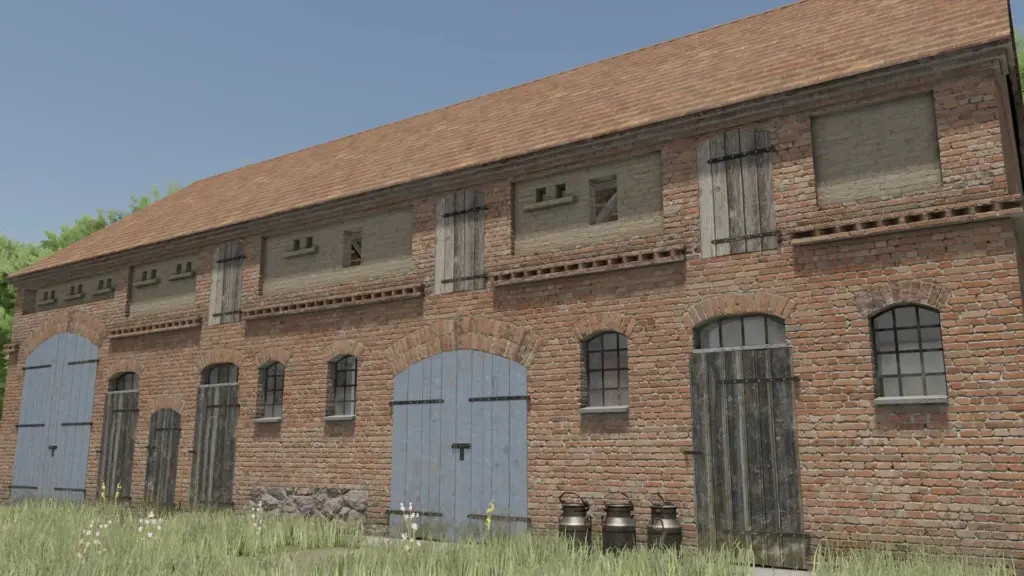 Post German Cow shed