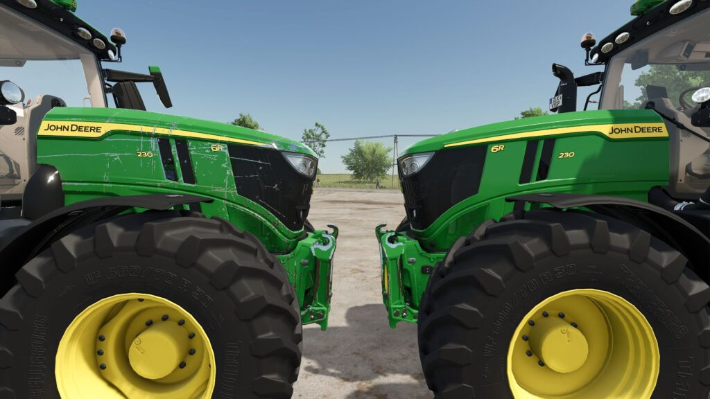 Reduced wear vmask for JD 6R