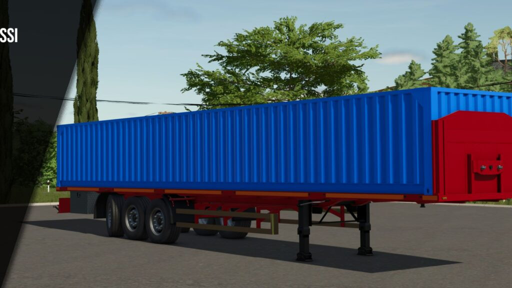 Semi trailer 3 axles