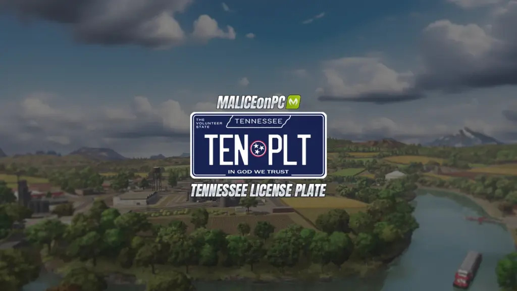 Tennessee License Plate