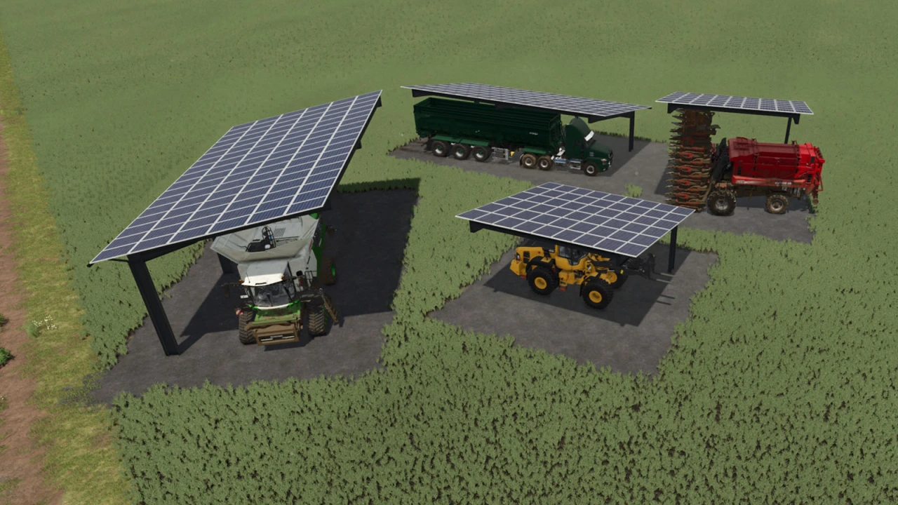 Shed With Solar Roof