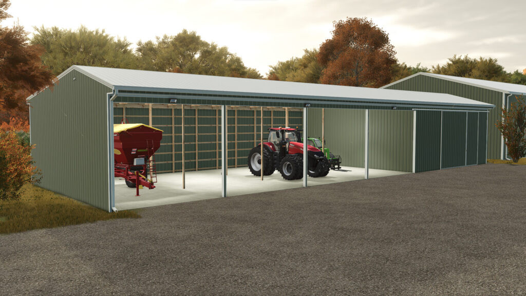 40×120 Implement Shed