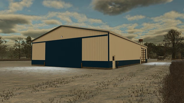 62×100 Cold Storage Shed